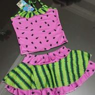 مایو دو تیکه هندوانه ای