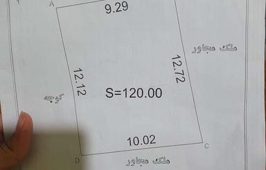 120 متر واقع در جنب پمب بنزیم امیرمحمد در بافت