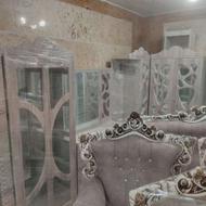 مبل7نفره،بوفه،کمد3کشودرب آیینه دار،میزآرایش،