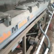 خط تولید لوله سبز و سفید ساختمانی