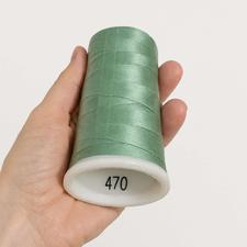 نخ گلدوزی پلی‌استر مارکفیل کد 470 - سبز دریایی مات