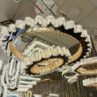 لوستر کریستال خورشیدی