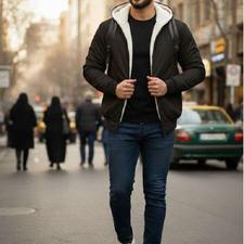 کاپشن ضد اب داخل خزتدی