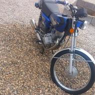 موتور 125 پلاک قدیم