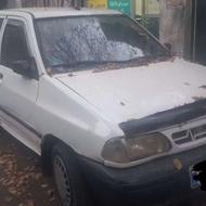 پراید سفید سالم مدل 83