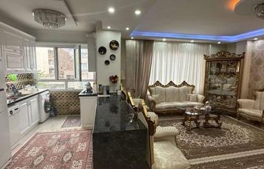 فروش آپارتمان 109 متر 2 خواب ( سالن پرده خور ) غرق نور