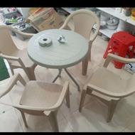 میز و صندلی مدل حصیری