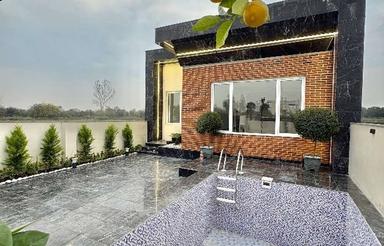 ویلا نمامدرن بااستخر چهارفصل روبازباپایانکار