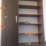 کتابخانه همراه کمد لباس