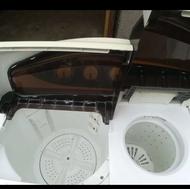 ماشین لباسشویی دوقلو هایر 8 کیلویی