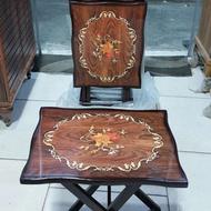 میز عسلی های تاشو چمدانی بهمراه پایه ، بقیمت تولیدی