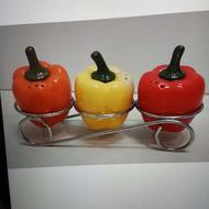 سری ظروف ادویه همراه قندان