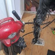 لوله بازکنی بازکردن فاظلاب بافنر برقی وپمپ برقی هوا