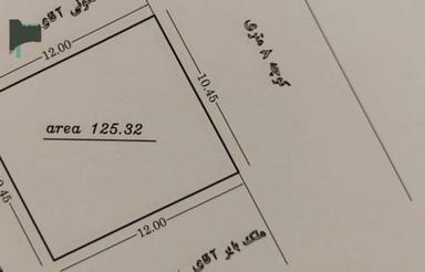 زمین مسکونی خیابان آزادی فجر سیزدهم کوچه 8متری