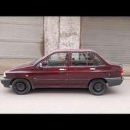 ماشین زرشکی متالیک مدل 87