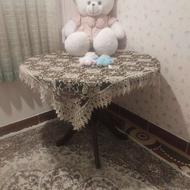 میز چوبی گردوبادوام