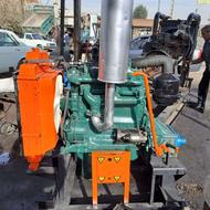 نقاشی سیار موتورهای صنعتی در محل