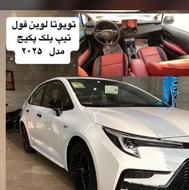 تویوتا لوین مدل 2025 بلک پکیج فول