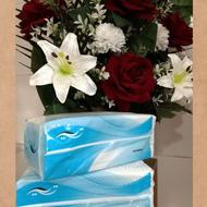 دستمال کاغذی 400برگ کیفیت عالی