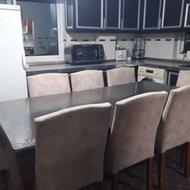 میز با شیشه رومیزی سکوریت