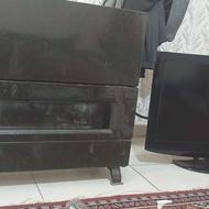 دوتا بخاری مهیا گاز سالم ب همراه ال سی دی ال جی بدون دیجیتال