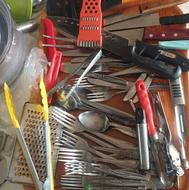 چاقو وقاشق وخرده