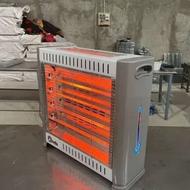 بخاری برقی فن دار صادراتی کم مصرف 6المنت قطع کن دار ضمانت 2س