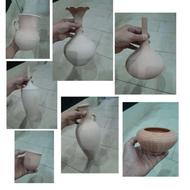 کوزه و گلدان خام