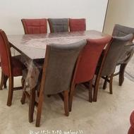 مبل7نفره + میز ناهارخوری8نفره + صندلیهاش