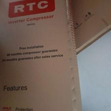 کارتن یخچال دو قلو آر تی سی