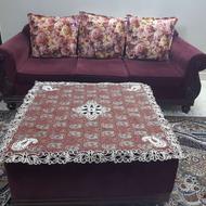 مبل 7 نفره به همراه میز جلو مبلی