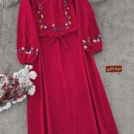 مخمل کبریتی گلدوزی شده