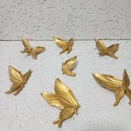 پروانه 7 تایی دیوار کوب