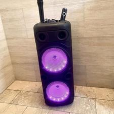 اسپیکر چمدانی 16 اینچ / میکروفون شارژی/ ریموت دار نو