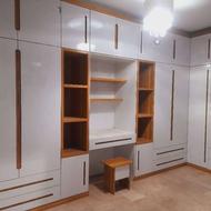اجرای انواع کمد دیواری و کابینت بهترین سبک مدرن نقد و اقساط