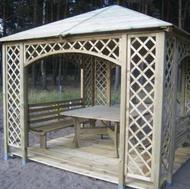 الاچیق و ساخت پرگولا