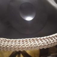 دوربافت مکرومه و بافتنی نخ تک سوزنه