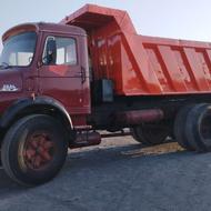 بنز 10 چرخ کمپرسی پلاک قدیم مدل 54