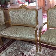 مبل 8 نفره با میز جلو مبلی و میز عسلی