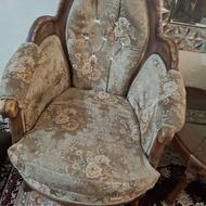 مبل سلطنتی 9نفره چوب گردوسالم جنس خوب