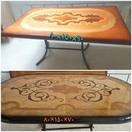 میز پذیرایی چوبی