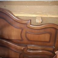 حراج سرویس خواب تخت دونفره پاتختی دراور اینه