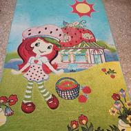 یک قطعه فرش دخترانه عرض 1/50 قد 2/25