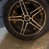 رینگ ووسن سایز 16 با لاستیک