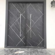 نصاب حرفه‌ای درب اتاق پلی وود ضد سرقت