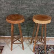 دو عدد صندلی جزیزه فقط 800