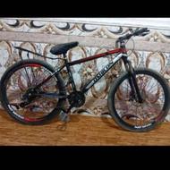 دوچرخه 26دنده ای ترمز دیسکی رنگ شمشیری