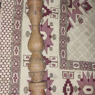 دو عدد تنه قلیان چوبی