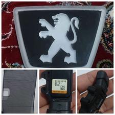 آرم جلوی چراغدار 405 و سنسور مپ و آفتاب گیر