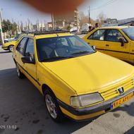 تاکسی بین شهری باامتیازخط ارومیه به اشنویه405مدل86